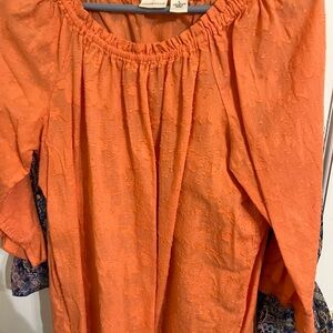 Orange Women's Top